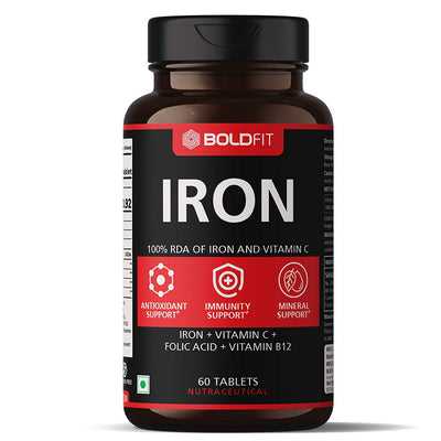 Boldfit Iron supplement for women & Men