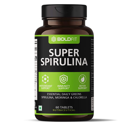 Boldfit Spirulina 500 Mg Supplement