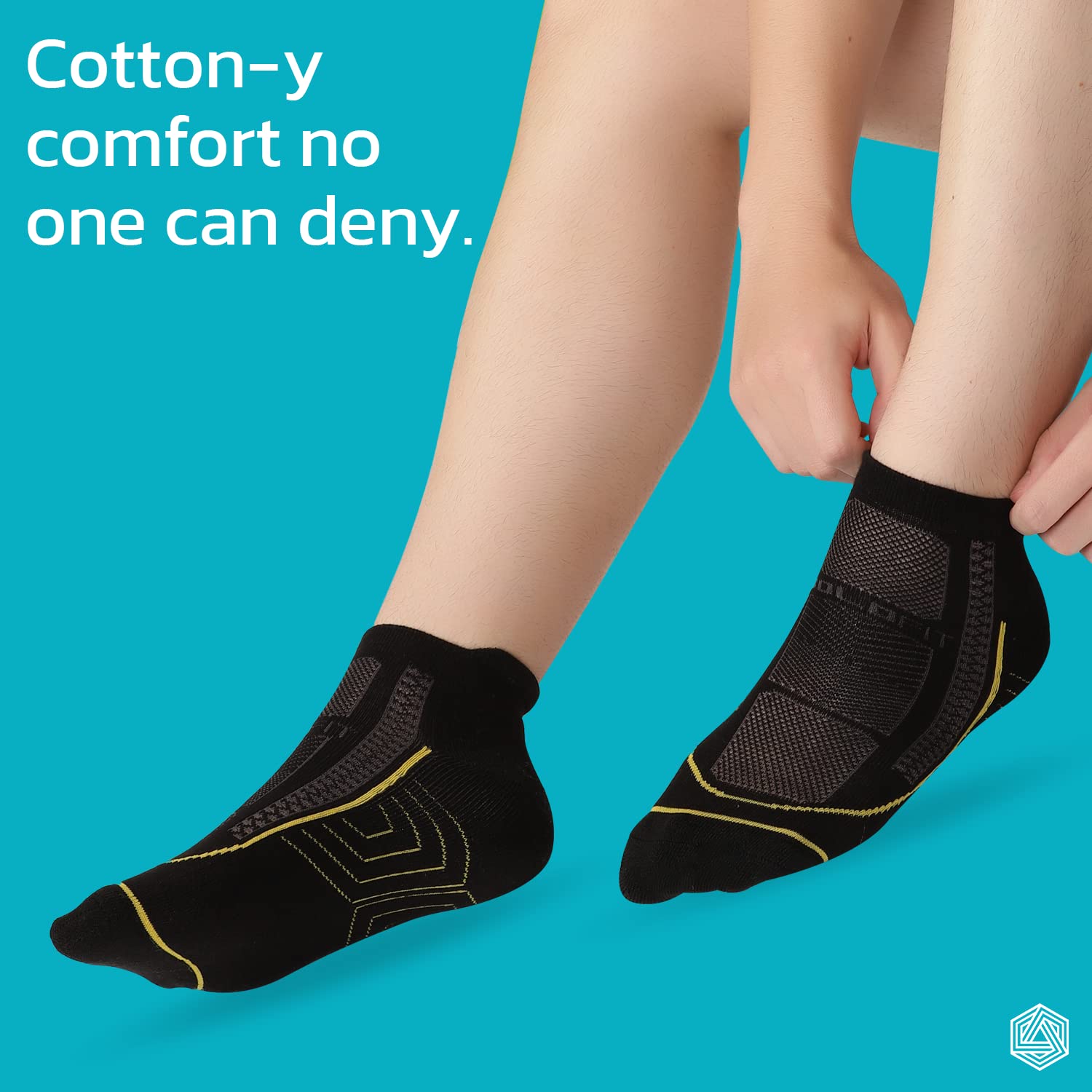 Boldfit Socks for Men & Women Unisex Stylish Design Sports Socks for Boys &  Girls Cotton Ankle Socks for Men Anti-Slip Athletic Socks for Running, Gym