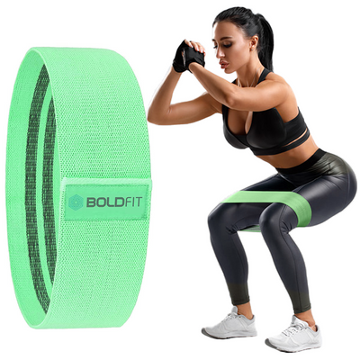 Boldfit Fabric Resistance Band- Hip Loop Band for Women & Men