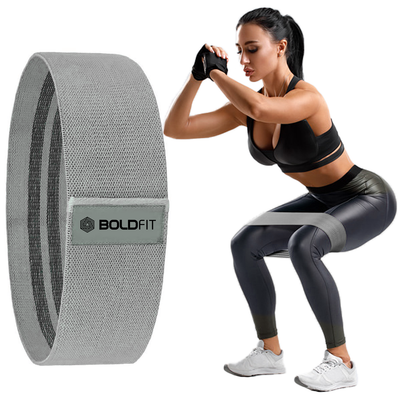 Boldfit Fabric Resistance Band- Hip Loop Band for Women & Men