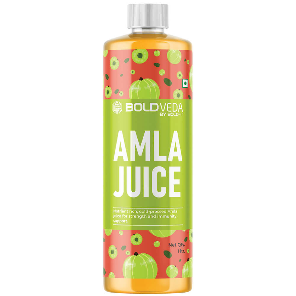Boldveda Pure Natural Amla Juice - 1 Ltr