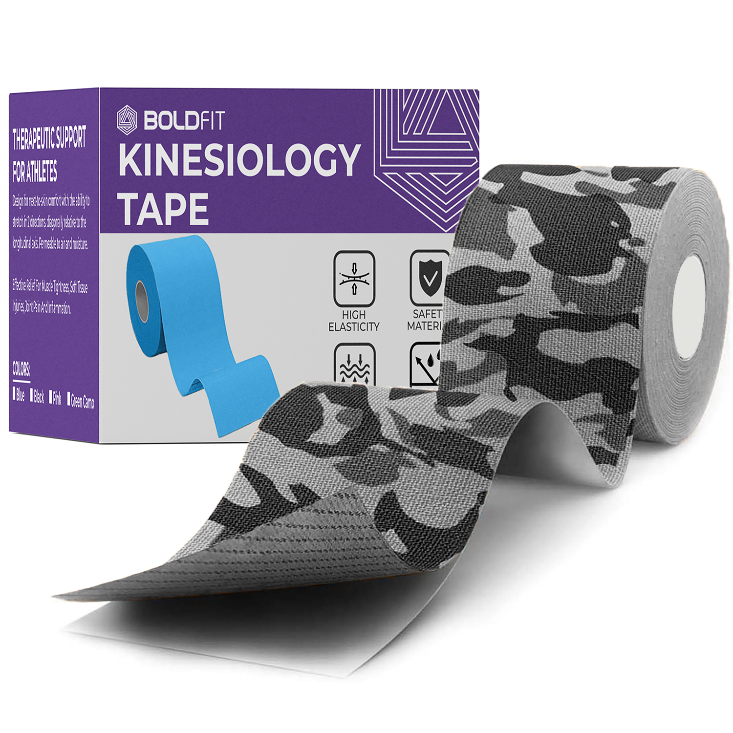 At adskille stille Effektivt Kinesiology Tape for Physiotherapy - BoldFit