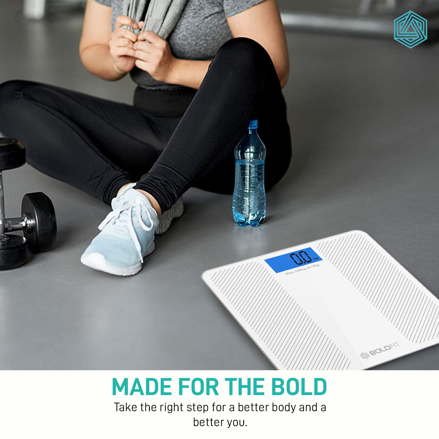 Boldfit Digital Weighing Scale for Body Weight Measurement - BoldFit