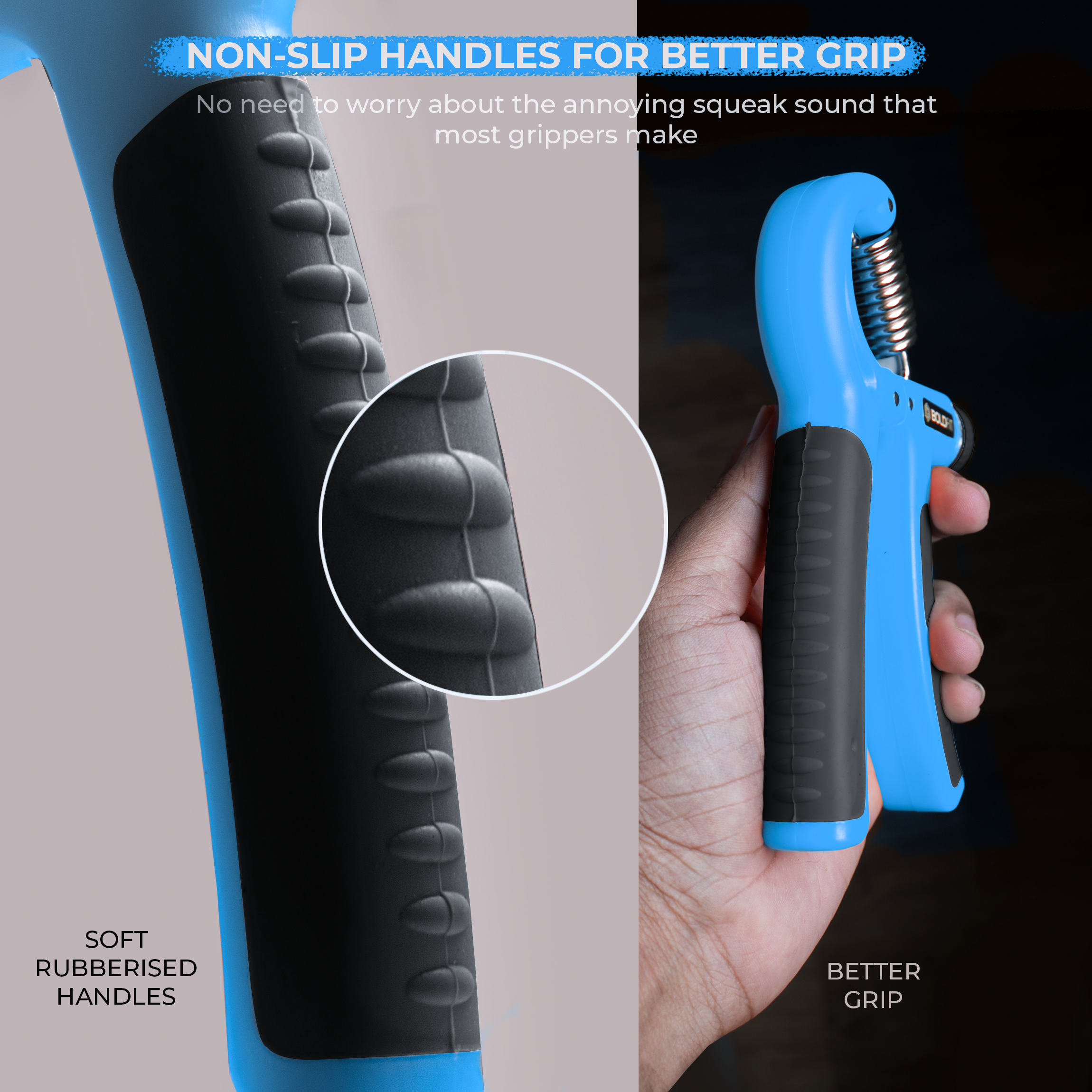 Boldfit Adjustable Hand Grip