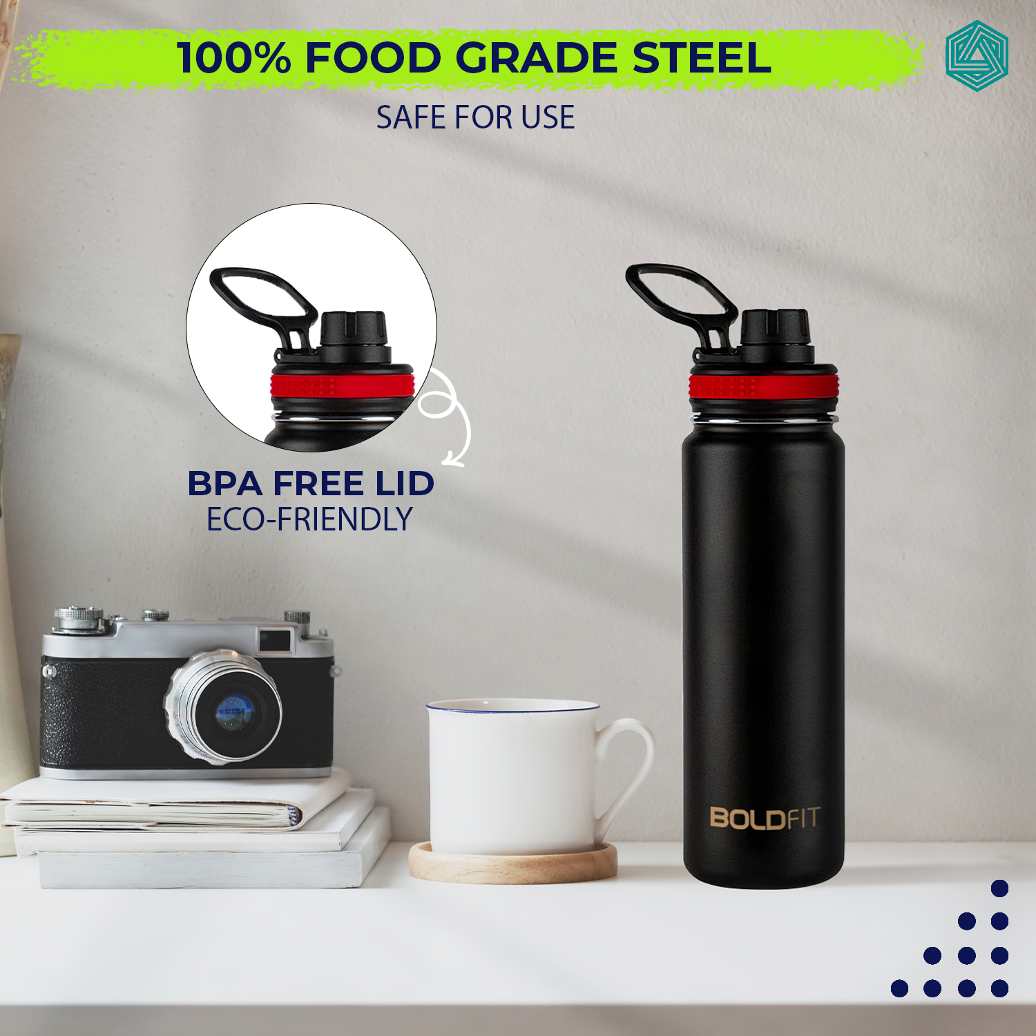 Stainless Steel Hot & Cold Water Bottle -700ml