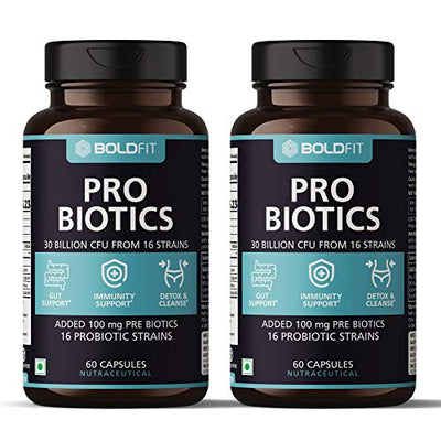Boldfit Probiotics Supplement 30 Billion CFU for Men & Women