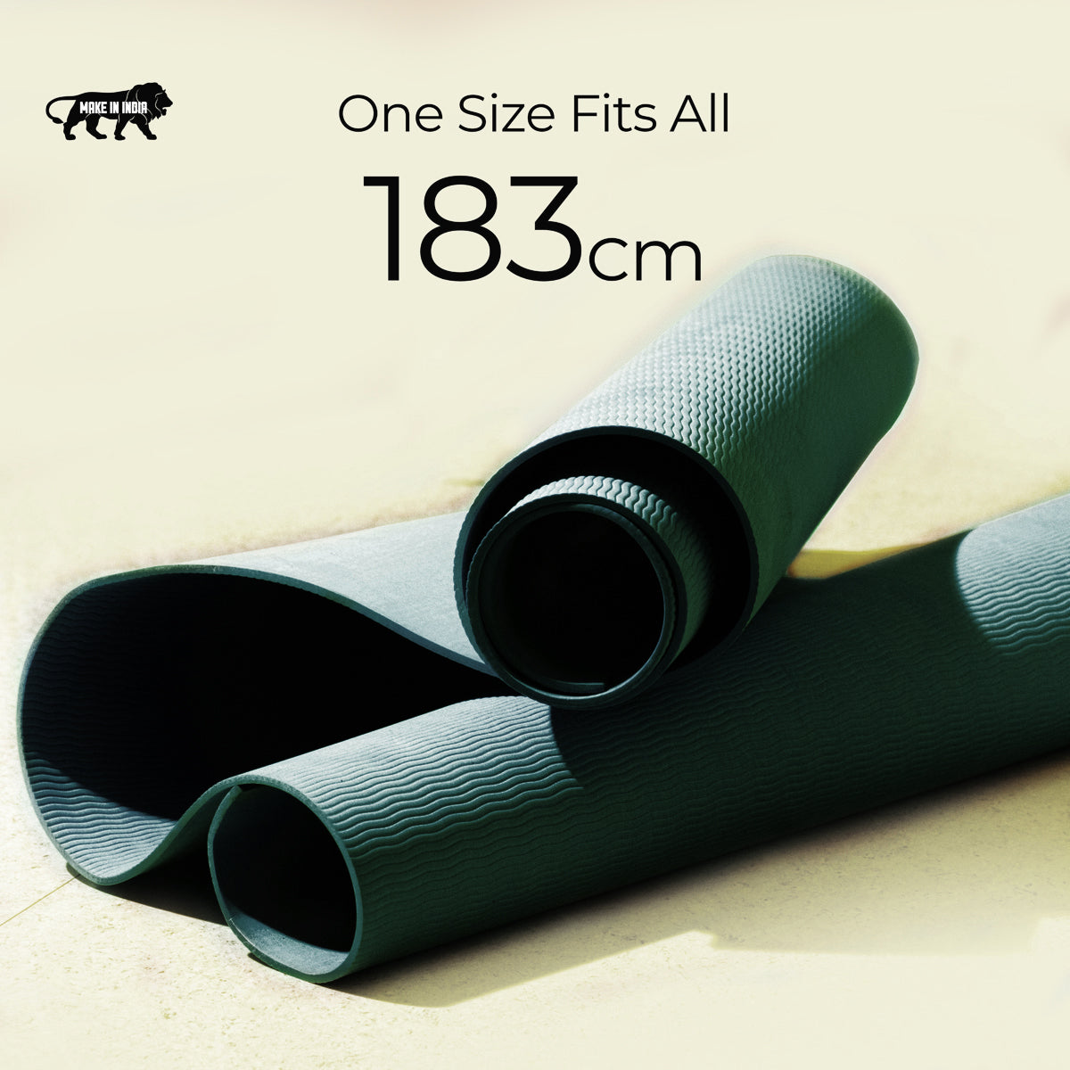 Boldfit Yoga Mat for Men and Women NBR Material with Carrying Strap, 1/2  Inch (10mm) Extra Thick Exercise Mats for Workout Yoga Fitness Pilates &  High-Density Anti-Tear Non-Slip – Yoga With Priya