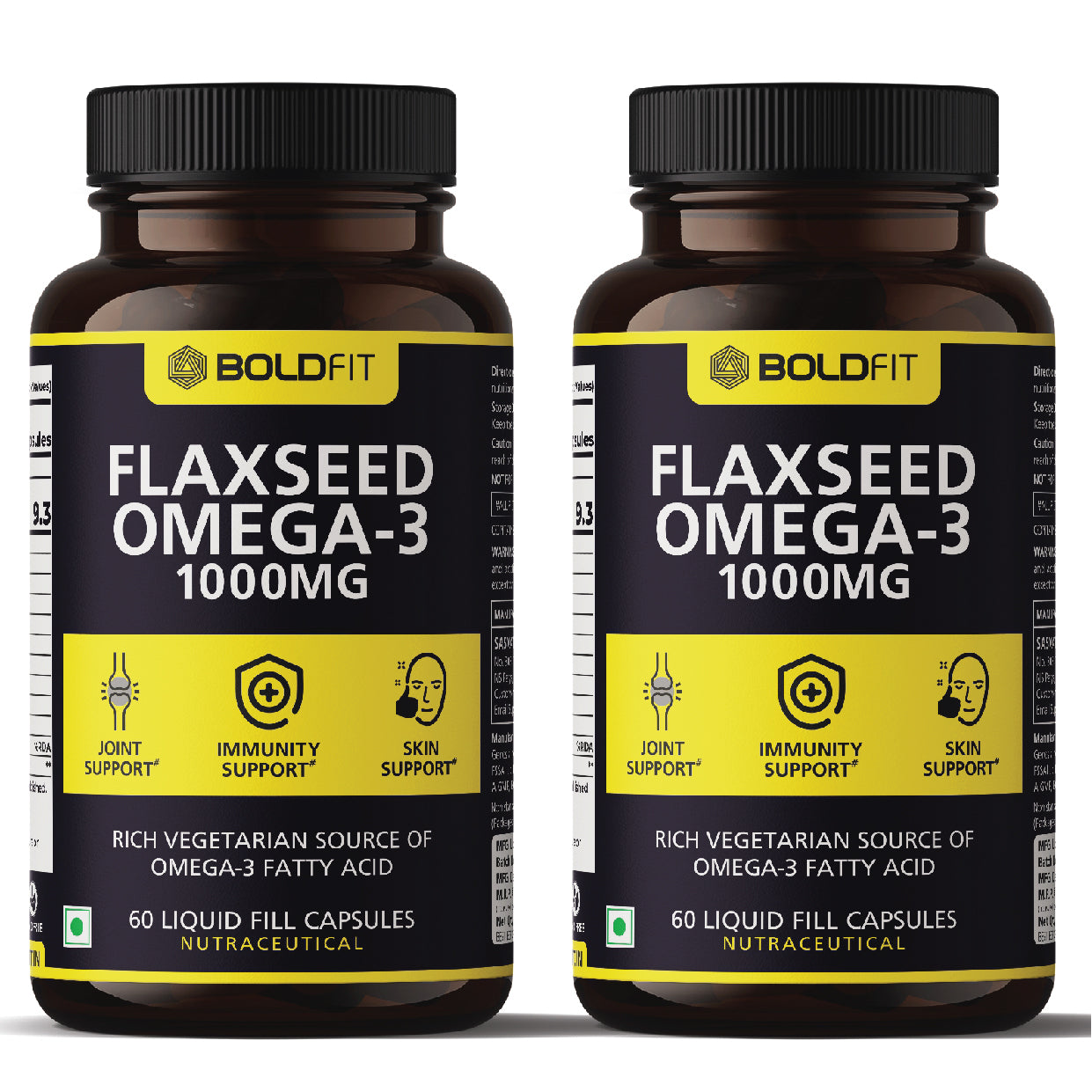 Flaxseed Omega 3 Supplement 1000 Mg