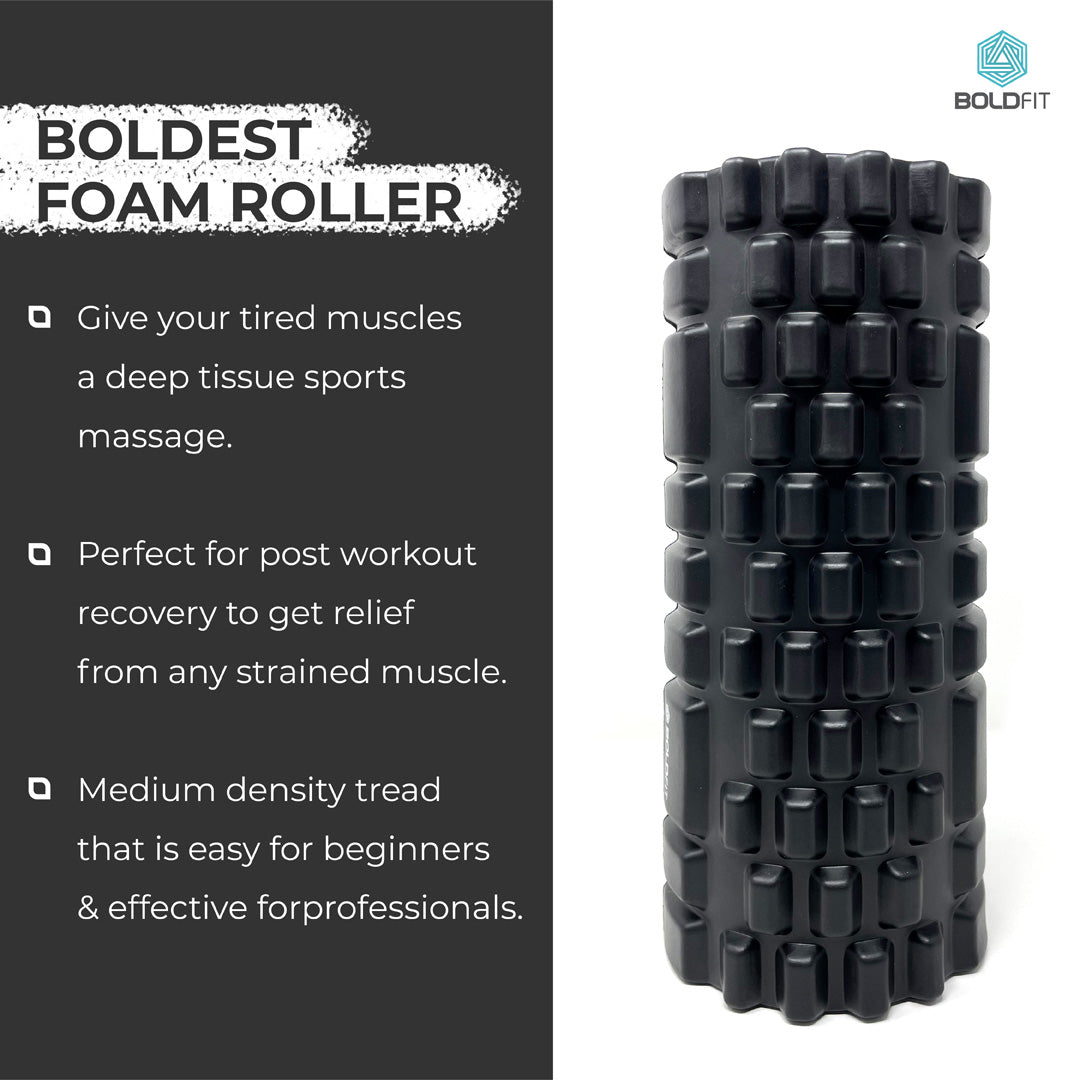 Boldfit Pro Foam Roller For Deep Tissue Massage