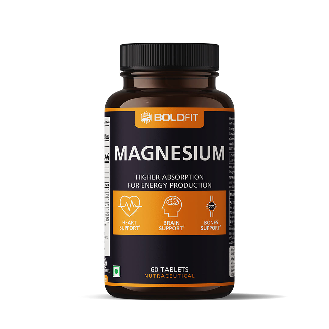 Boldfit Magnesium Complex 824mg Supplement