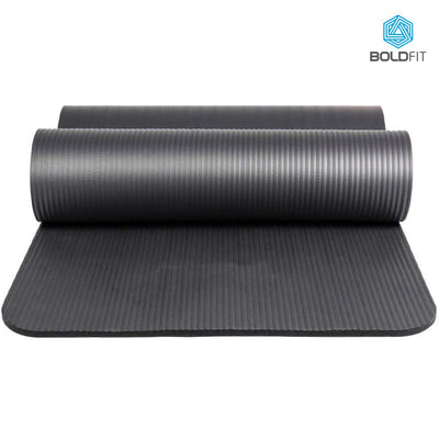 Boldfit NBR Yoga mat for men and women with Carrying Strap