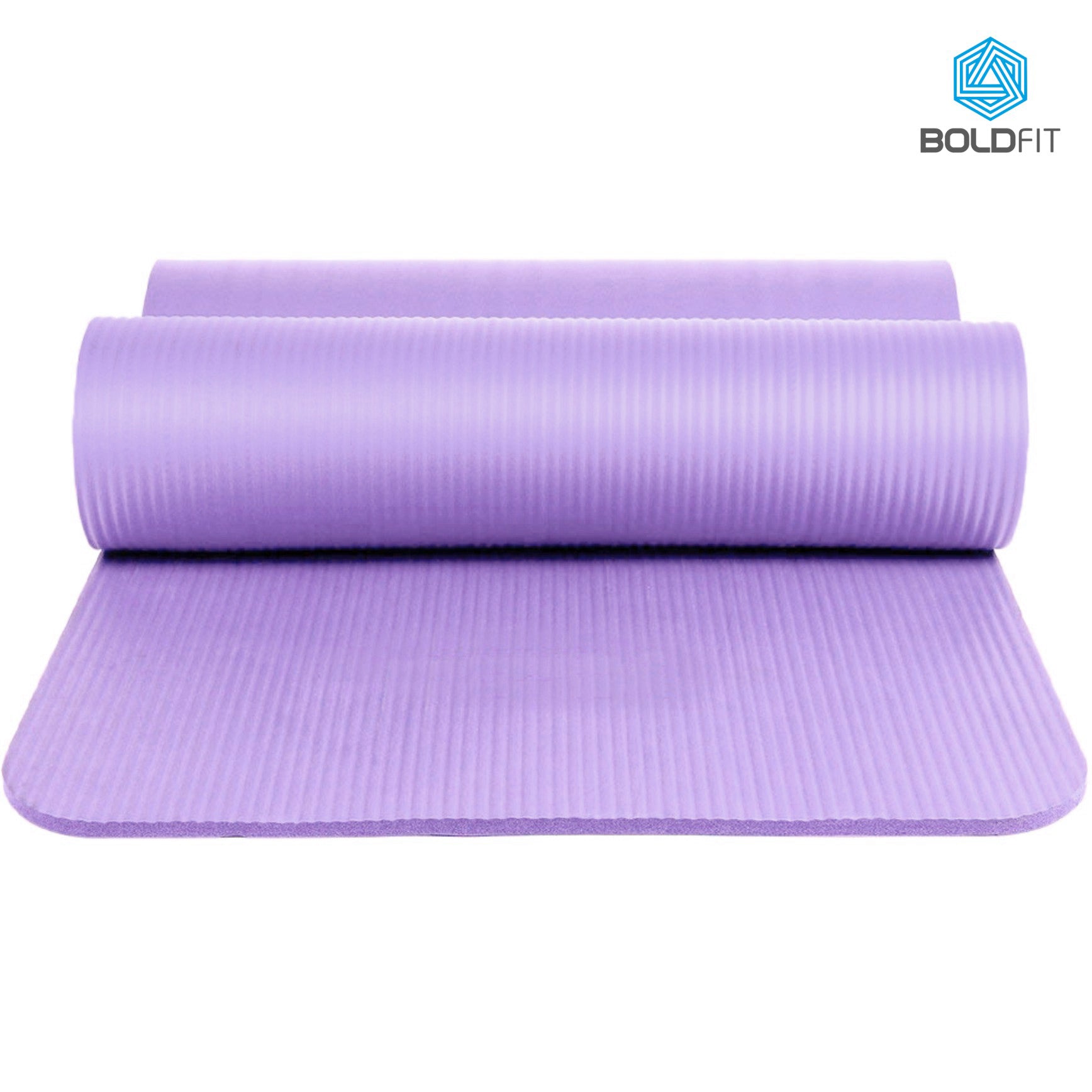 Buy Boldfit Yoga Mats for Women and Men NBR Material with Carrying Strap,  8mm Extra Thick Online at Best Prices in India - JioMart.