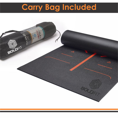 Boldfit Yoga mat for Women and Men with Carry Bag & Body Alignment System