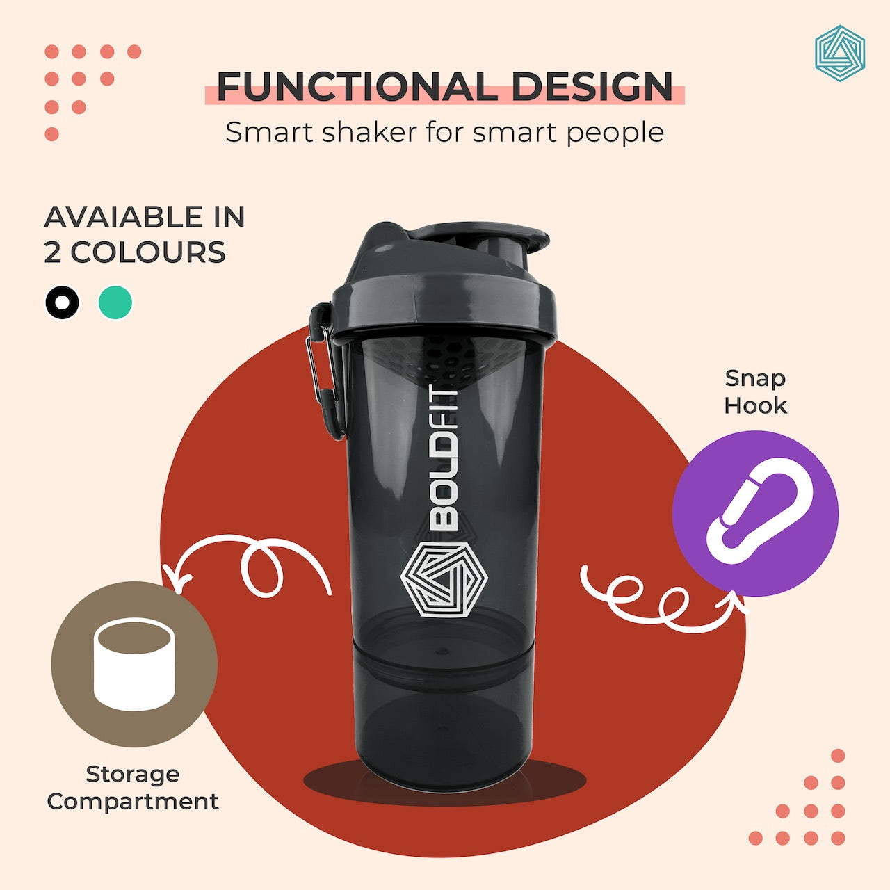 Boldfit Smart Shaker