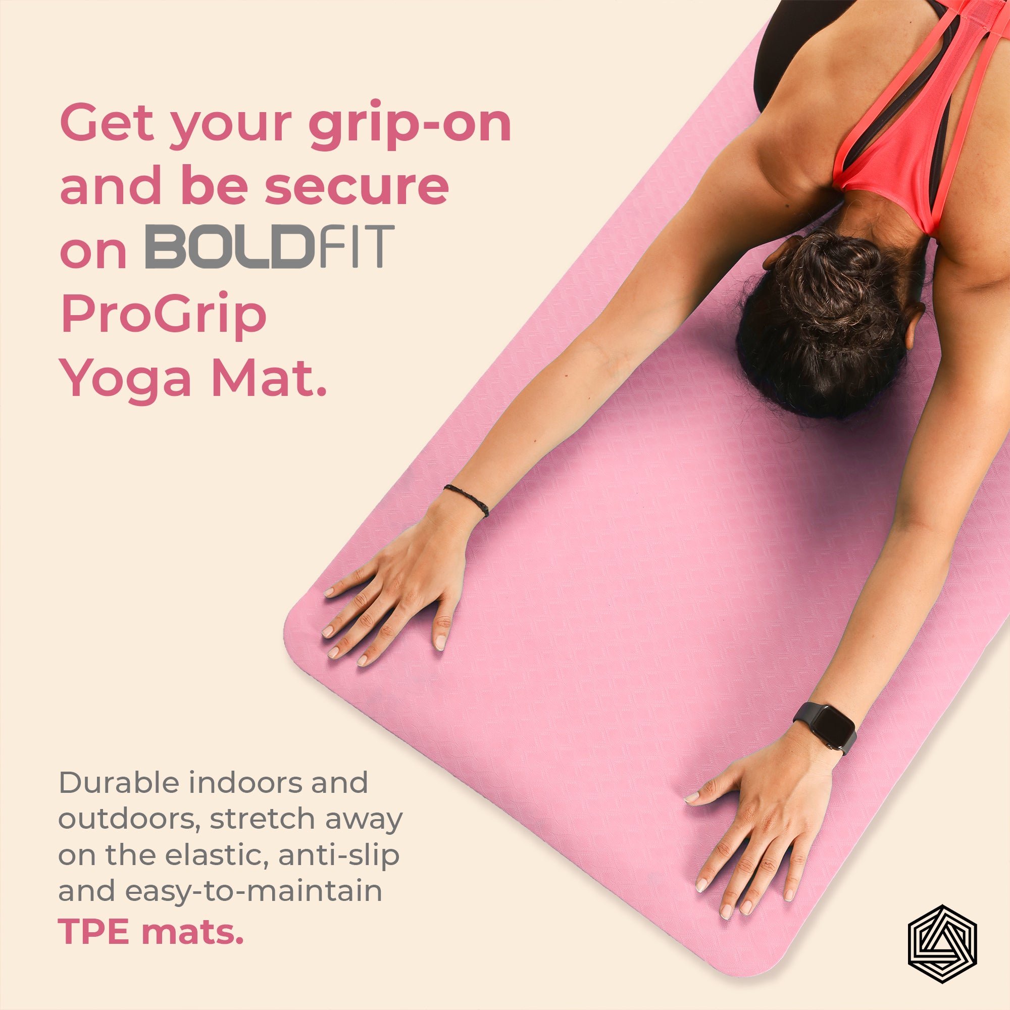 Boldfit Yoga Mats, Anti Slip,Anki Skid,Gym Mats Exercise Mat - 6mm at Rs  249/piece, पीवीसी योग मैट in Bengaluru
