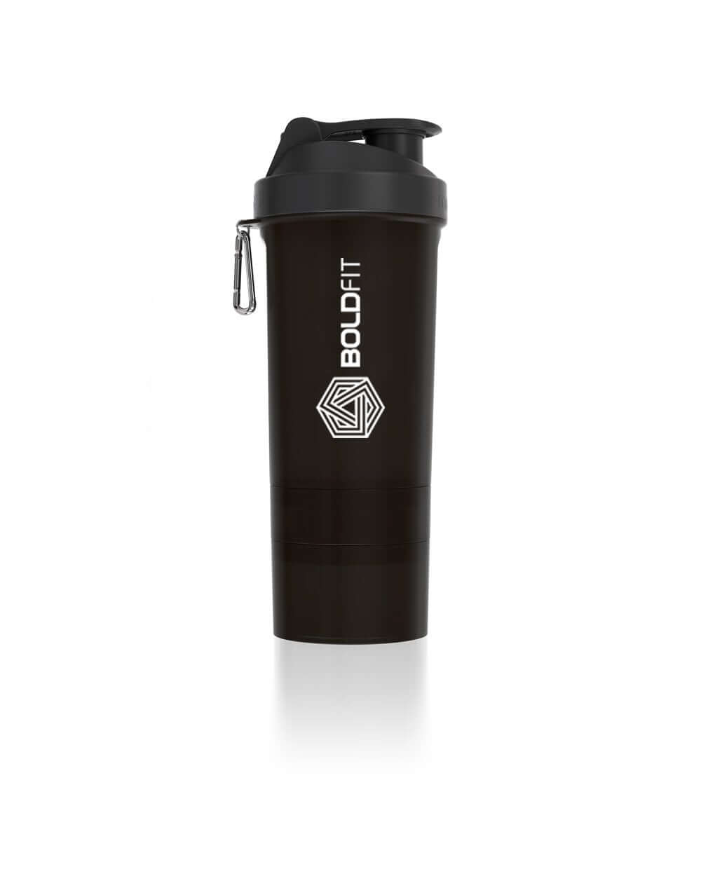 Gym Smart Shaker Bottle 500ml with Extra Compartment